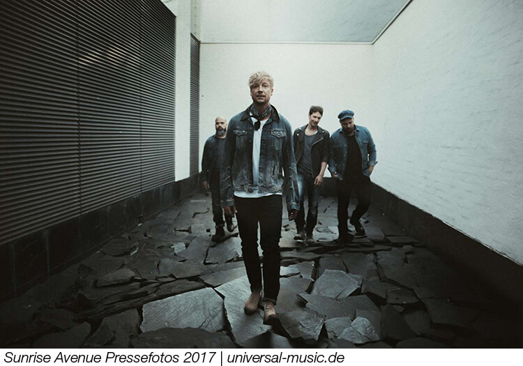 Sunrise Avenue • Bandbeschreibung • Mitglieder • Konzerte