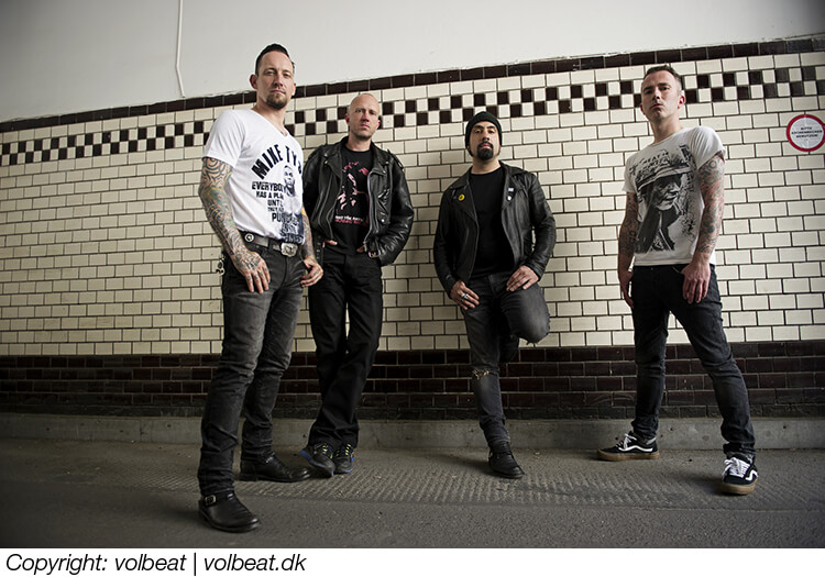 Volbeat • Bandbeschreibung • Mitglieder • Konzerte