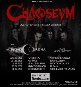 Chaoseum + Black Corona + Local Support – Austrian Tour 2023
